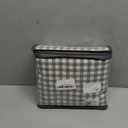 Nayoroom Gingham Duvet Cover Queen Size 100% Washed Cotton Green Plaid Checkered Comforter Cover 3 Pcs Soft Breathable Grid Farmhouse Dorm Bedding Set for All Seasons