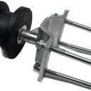 Nylon Sliding Cantilever Gate Rollers for 4" Square Post, 2” Chain Link Fence Gate Frame or Slide Gate