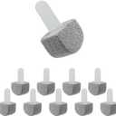 10 Packs Pumice Stone for Toilet Cleaning,Pumice Toilet Bowl Cleaning for Cleaning Toilet,Bathtubs,Kitchen Sink,Grill(Refill)