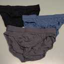 REAL MEN Brushed Nylon Briefs M