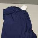 Peomeise 4FT Spandex Table Cover Rectangular Stretch Spandex Tablecloth (Navy,4FT) 48" x 30" (Rectangle)