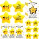 Libima 30 Pcs 100 Days of School Gifts for Students Bulk Brighter Star Stress Balls for Adults, Motivational Gift Inspirational Cards Relief Toys Awards Party Favor for Coworker Teacher