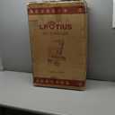 Lightweight Dog Stroller with Reversible Handle for Medium Small Dogs and Cats, Foldable Pet Stroller Travel Carriage with Large Storage Basket, 4 Wheels, Linen Gray