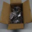 Walnut Wooden Suction Cup Hook, No-Drill, Waterproof  Behind Door, Bathroom & Closet Hat Hook, Adhesive Smooth Wall Mount, Rustic Wooden Style for Home Decor (4 Pack)