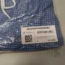 Amazon Essentials Mens 9" Swim Trunks with Mesh Lining, Pockets, Drawstring Closure (X-Small, Blue Geometric Print)