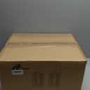 18" Outdoor Wall Light Fixtures Waterproofed Exterior Lantern W/Sturdy Rectangular Double Cage In Satin Black&Clear Tempered Glass,Sconce Mounted For House Patio,Front door,Porch,Garage Lighting 2Pack