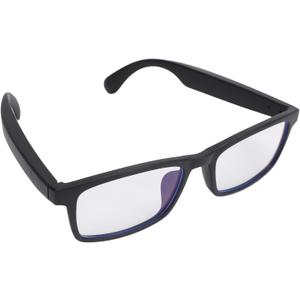 Yunseity Smart Glasses, G10-Z Bluetooth 5.3 Audio Glasses Built in Mic & Speaker, Touch Voice Assistance, Anti Blue Light Music Sunglasses for Men and Women, up to 100 Hours Standby