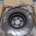 Brembo 09.9764.23 Floating two piece UV Coated vented drilled + Slotted Front Brake Rotor MERCEDES-BENZ OE# A2194210212