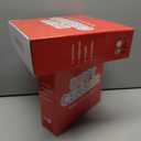 2 x Grencian 96Pcs Firefighter Birthday Party Decorations Fire Truck Party Plates Disposable Firetruck Birthday Paper Tableware Set for Kids Fireman Fire Truck Supplies, Serves 24