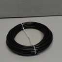 Black 1/4" OD RO Tubing at 70F-120PSI to 150F-60PSI 1/4" Flexible water pipes NSF Certified CCK 1/4-inch Plastic Tubing(30 Feet)
