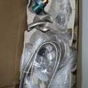 Moen Engage Multi-Function Handshower and Rainfall Shower Head Trim Combo with Handle, Tub Spout, Metal Hose and Valve, Brushed Nickel, 82304SRN
