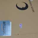 MOON MIRROR 24x36 Scalloped Bathroom Mirror, Black Rectangle Wall Mirror with Scallop Edge, Anti-Rust Curved Wall Mirror, Unique Design Ideal for Bathroom Remodel, Wall Mounted Horizontal & Vertical