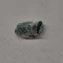 №0.5 Dog Chrome Metal Muzzles Wire Basket Adjustable Leather Straps Сircumference is 6.6-8.2 in The Length is 1.9-2.3 in