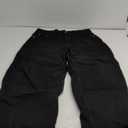 Barrel High Waisted Casual Baggy Trendy Straight Wide Leg Boyfriend Jeans (16, Black)