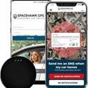 Tracker - Real-Time Mini GPS System. Hidden GPS Tracking Device for Cars, Trucks, Trailers, Assets & Fleet Vehicles. Waterproof Portable GPS Tracker with Magnet & Long Battery.