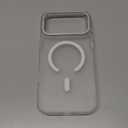 BENTOBEN Magnetic for iPhone 17 Pro Max Case 6.9" 2025, [Compatible with Magsafe] Slim Cute Matte Translucent Shockproof Drop Protective Bumper Women Men Phone Cover for iPhone 17 ProMax, Clear/White