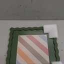 Green Wavy Picture Frame, Size 9 x 9 inches