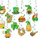 3 x St Patricks Day Decorations,Lucky Shamrock Decorations for St Patricks Party,Theme Birthday(39pcs)