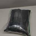 Waterproof Shelf Cover,Outdoor 600D Heavy Duty Dustproof Storage Shelves Cover,48''x18''x82'' Shelf Covers for Wire Shelving with Zippers,Storage Rack Covers with Clear Front (Black)