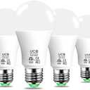 UCB Alexa Light Bulb 130W Equivalent, Smart Light Bulbs Warm White to Daylight Tunable, A19 E26 Bluetooth LED Bulbs Work with Alexa Only for Bedroom Kitchen Living Office No WiFi Required 4 Pack