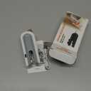 Mini Bag Sealer with Cutter and Magnet, 2-In-1 Rechargeable Mini Heat Sealer & Cutter, Magnetic Portable Plastic Resealer Bag Sealer Handheld for Snacks, Chips, Food Freshness Storage (2, White)