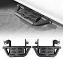 TRUMGETA 2PCS EZ Side Steps Fit for 2024 2025 2026 Toyota Tacoma Double Cab/Xtra Cab Front Doors Running Boards 350 LBS