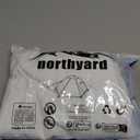 NORTHYARD Men's 7" Gym Shorts Knit Athletic Tennis Shorts for Men with Zipper Pockets for Workout Athletic Training (X-Large, White)