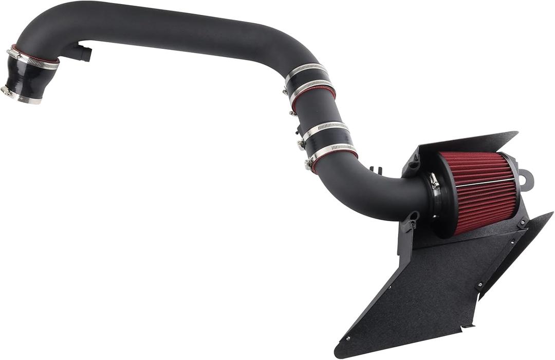 Cold Air Intake Kit Compatible with 2009-2013 Audi A3/2012-2013 VW Bettle A5/2012-2014 VW Jetta MK6 Gli/2007-2016 VW Passat/2009-2018 VW Tiguan 2.0L TSI Turbo