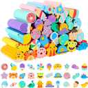 LiYiQ 30 Pcs Cute Eraser for Pencils Bulk Cute Supplies Kawaii Erasers for Classroom Fun Erasers for Classroom Supplies Party Favors Gift