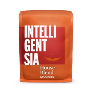 Intelligentsia Whole Bean Coffee, Light Roast, House Blend 12 Ounces (Best By 12/14/26)