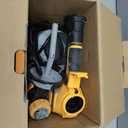 VONFORN Paint Sprayer, 700W HVLP Spray Gun with Cleaning & Blowing Joints, 4 Nozzles and 3 Patterns, Easy to Clean, for Furniture, Cabinets, Fence, Walls, Door, Garden Chairs etc. VF803 Yellow