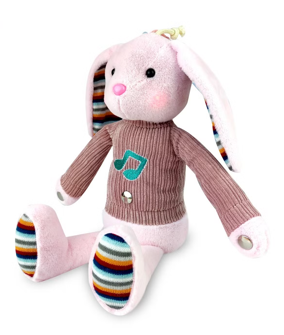 Interactive Sensor Plush Toy Cute Animal Shape Interative Game Baby Toy Sensing Interactive Baby Toy Rhythmic Exploration Toy