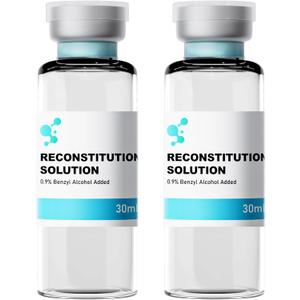 Reconstitution 2 Pack - 30ML in Premium Glass Vials | Ultra Clean | Triple Sealed (RUO)