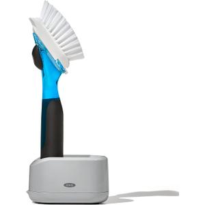 OXO New Good Grips Soap Dispensing Dish Brush Storage Set OXO New Good Grips Soap Dispensing Dish Brush Storage Set