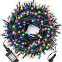 Bright Christmas Lights Outdoor 300 LED String Lights, 100ft Connectable 8 Modes Christmas String Lights Tree Lights for Home, Party, Holiday, Halloween Indoor Xmas Decorations Multicolor