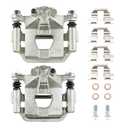 PHILTOP Rear Disc Brake Caliper Assembly 19B2780+19B2781 Replacement For 2019-2022 Maxima, 2002-2006 Altima, 2013-2018 Altima, 2003-2006 Maxima, Pair Set of 2 Rear Driver and Passenger Side