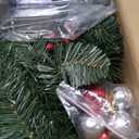 4FT Artificial Christmas Tree - Small Decorated Xmas Tree with Tripod Stand, Easy Setup, for Indoor Use