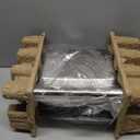 Chefman Electric Panini Press Grill, Compact 2-Slice Sandwich Maker, Non-Stick Coated Plates, Opens 180 Degrees, Dishwasher Safe, Removable Drip Tray, Stainless Steel/Black