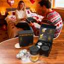 SMOKPUB Electric Whiskey Smoker Kit, Rechargeable Cocktail Smoker with 6 Wood Chips, Flameless Heating System, Old Fashioned Drink Smoker Kit, Bourbon Whiskey Gifts for Men,Dad,Husband
