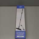 Qaestfy Grout Brush with Long Handle for Cleaning, Stiff Bristles Handheld Tile Scrub Brush, V-Shape Crevice Cleaning Brush for Floor Deep Cleaning