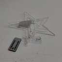 BlcTec 4th of July Decorations, 3 Layers of 14inch Red White Blue Big Stars with Rotatable Function, Durable Metal Frame Patriotic Stars Lights with Remote, 8 Modes & Timer for July 4th Decor, 1 Pack