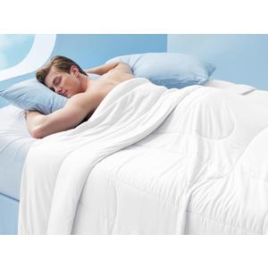 Bedsure Cooling Comforter Queen Size - Cooling Blankets for Hot Sleepers, Lightweight Comforter for Summer with Dual-Sided Cool Tech, Soft Breathable Cold Blanket for Sleeping, White, 88x88 Inches