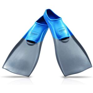 Speedo Unisex-Adult Swim Training Fins Rubber Long Blade Medium