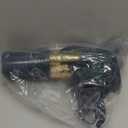 Silicone Cooking Utensils Set - AVGPD Silicone Kitchen Utensils for Cooking Wooden Handles, 446F Heat Resistant Kitchen Utensil Spatula Sets, Gadgets for Non-Stick Cookware BPA FREE (Navy Blue)