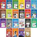 A Library of a Wimpy Kid 1-22 Boxed Set for Kids,22 Books Complete Collection Series, Paperback Edition for Children