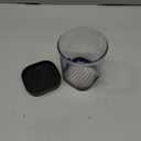 Slicing Cup, Stainless Steel Multifunctional Fruit and Vegetable Cup with Push Plate Cutter for Quick Veggie Salads (Black)
