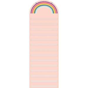 Teacher Created Resources Oh Happy Day Rainbow 14 Pocket Chart (13" x 39")