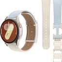 Leather Magnetic Watch Band Compatible with Samsung Galaxy Watch 9 Band