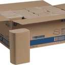 Pacific Blue Basic Recycled Multifold Paper Towels (Previously branded Envision) by GP PRO (Georgia-Pacific), Brown, 23304, 250 Towels Per Pack, 16 Packs Per Case