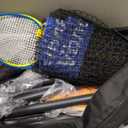 Badminton Set, Portable Outdoor Anti-Sag System Official 20ft x 5ft Easy Setup Durable Net with 4 Rackets, 3 Shuttlecocks & Carry Bag for Backyard, Lawn or Beach Fun